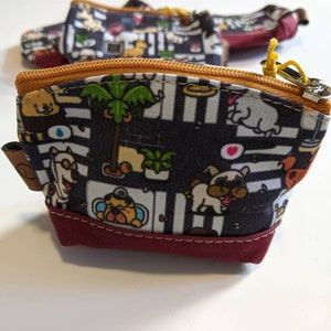 Dogs Coin bag - Coin Pouch - Night Edition Island dogs | puppy accessories | small items bag