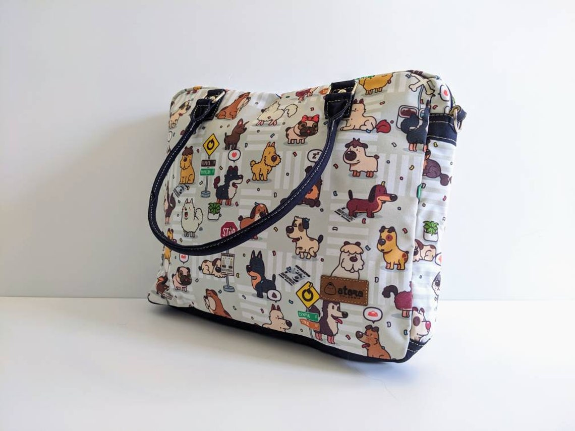 City Dogs Messenger Shoulder Handbag perfect for dog Etsy