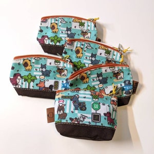 Island Dogs themed - Coin Purse - Coin Pouch - Day Edition