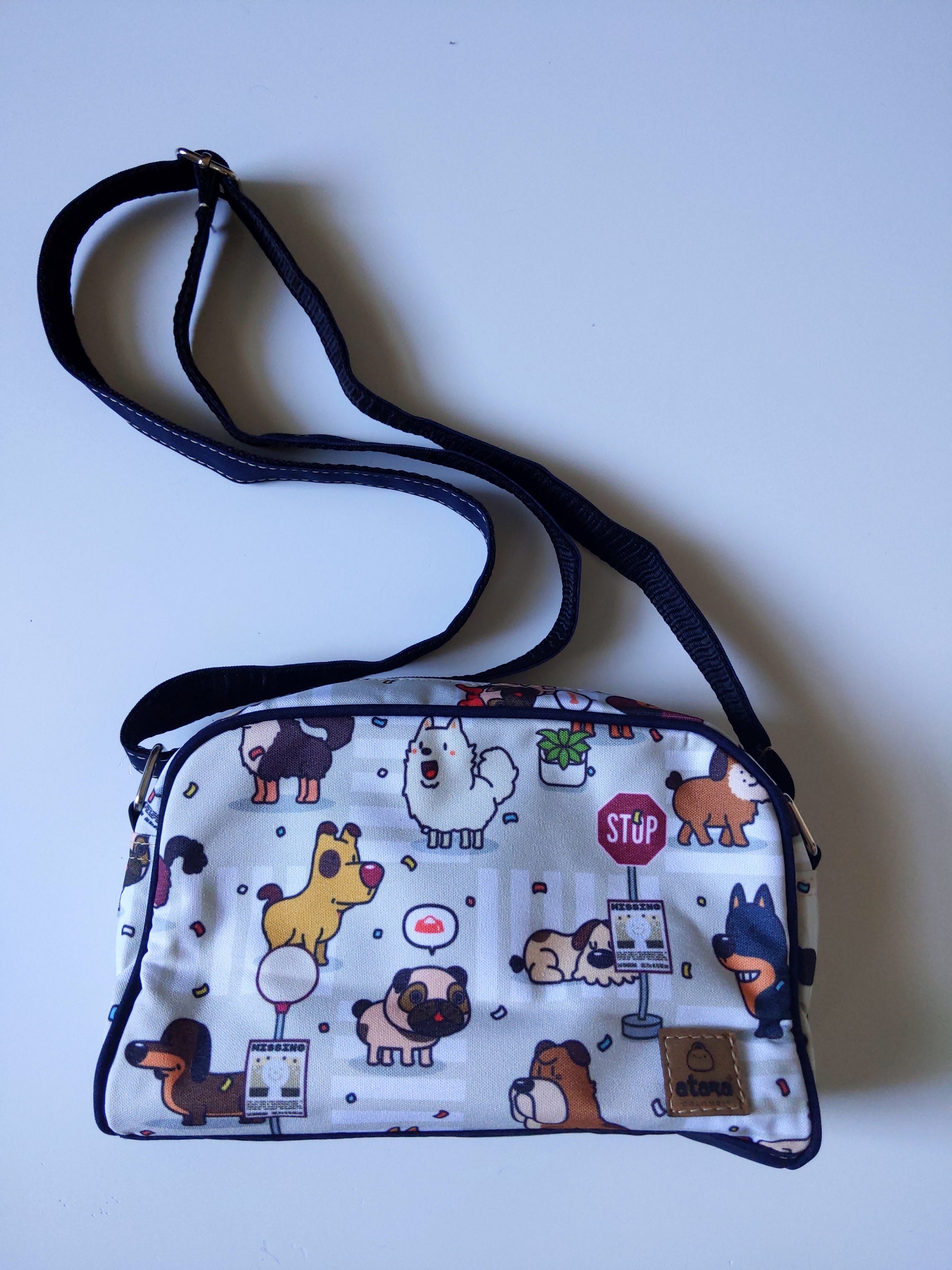 City Dogs Shoulder Bag Small Purse Artist Bag Perfect Etsy
