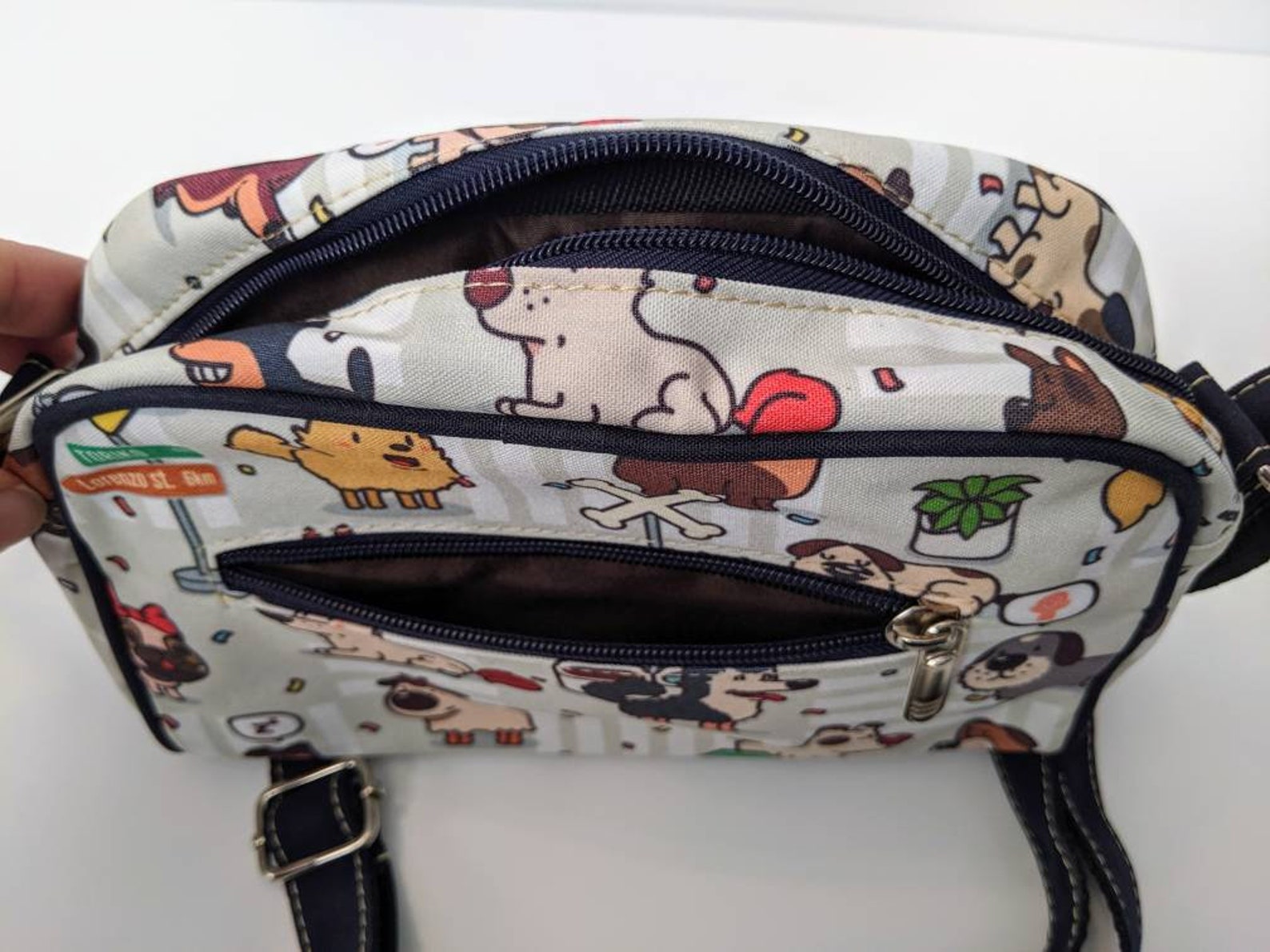 City Dogs Shoulder Bag Small Purse Artist Bag Perfect Etsy