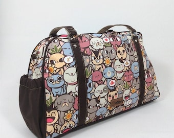 Cute "All Cats" Ladies Fashion Traveler Shoulder bag