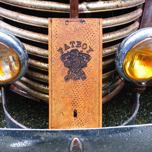 Leather Motorcycle Gas Tank Bib Pattern Etsy