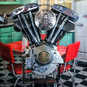 Neerwaartse spiraal messing shovelhead Evo punten timing timer deksel Harley Davidson 2 gaats 1970-1999