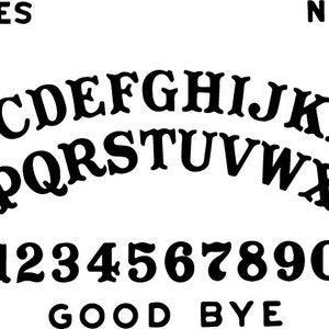 Ouija Board séance Gothic Witch Magic Steampunk SVG DXF DWF cut files for Cricut Glowforge Silhouette vinyl cutting design and more