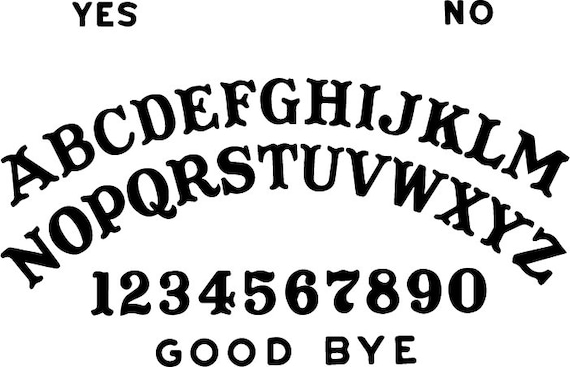 Ouija Board Seance Gothic Witch Magic Steampunk Svg Dxf Dwf Etsy