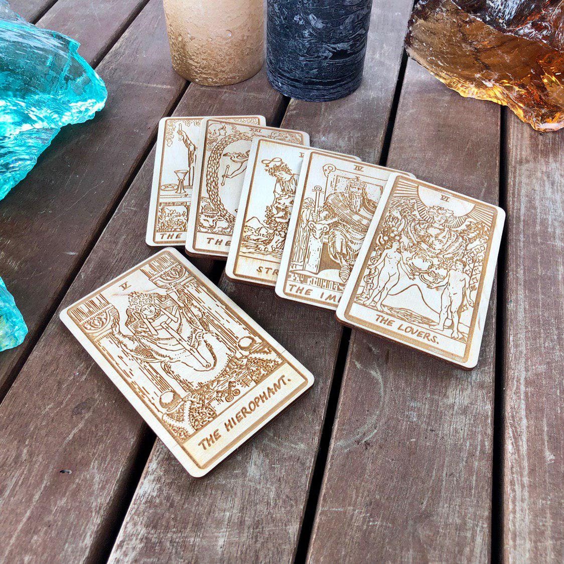 Tarot Card Deck Tarot Deck Cards Custom Tarot Deck Laser | Etsy