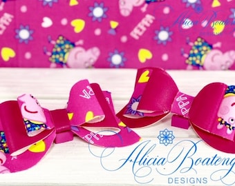 Boutique Baby Girl Hair Clips Bows Minnie Mouse Halloween Candy Corn Bowtique