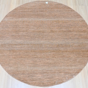 Hand Knotted Round Rug | Kids Room Round Rug | Wool Area Round Rug 6 X 6 Feet | Best Quality Rug - FREE SHIPPING
