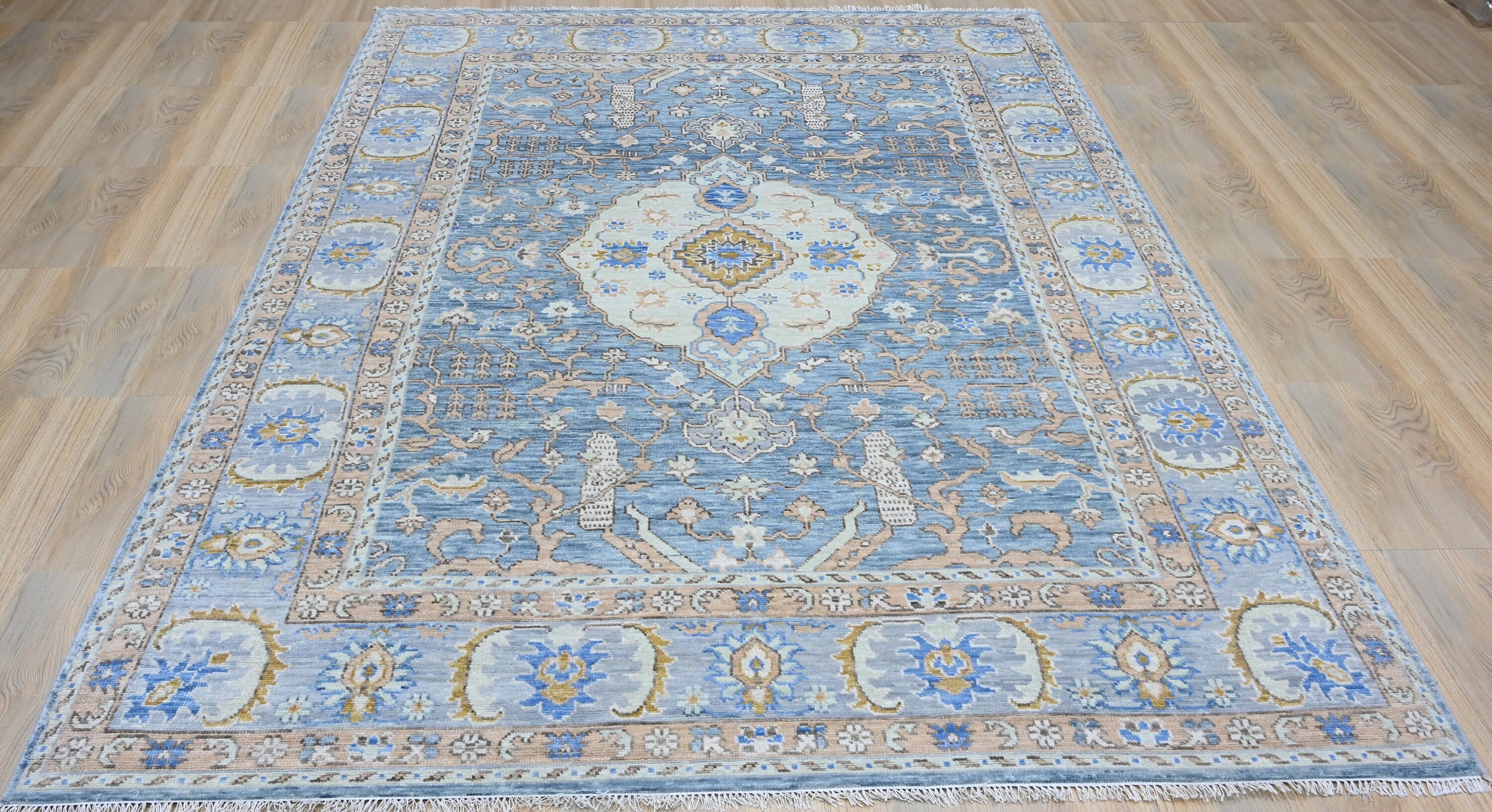 9 X 12 Feet Oushak Rug Hand Made Area Rug Handmade Etsy