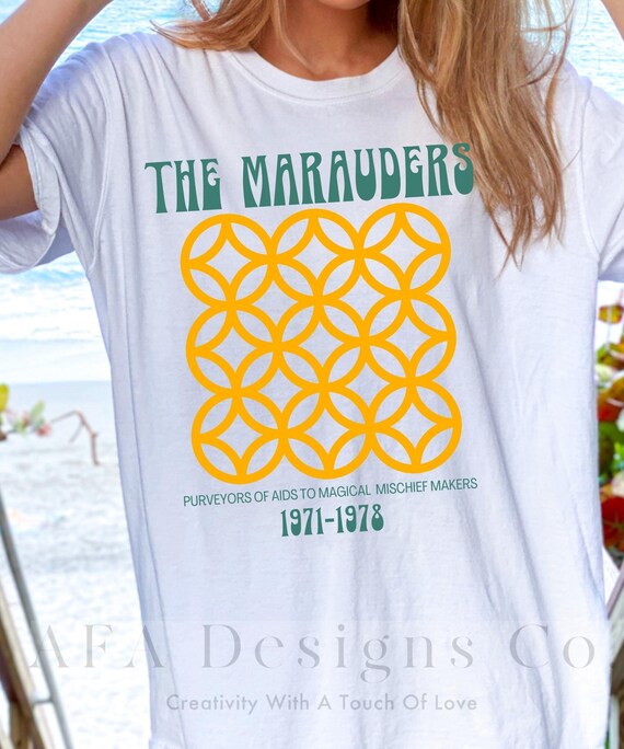 The Marauders Retro 70's Harry Fandom 