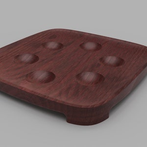 Deviled Egg Tray 3d Model for CNC