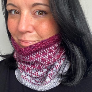 Winter Peaks Cowl PDF Knitting Pattern - Digital Download. Beginner ...