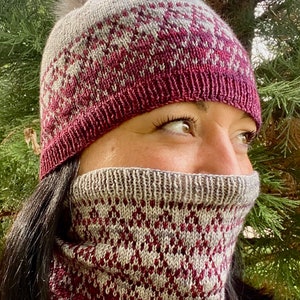 Winter Peaks Cowl PDF Knitting Pattern - Digital Download. Beginner ...