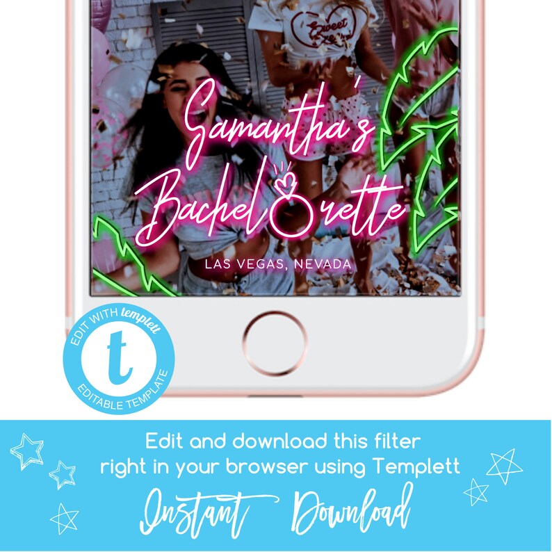 Bachelorette Snapchat Filterbachelorette Party Etsy
