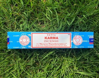 Satya Karma Incense Sticks, Positivity Incense, Hand rolled incense, Meditation Incense, Yoga Incense, Cleansing incense