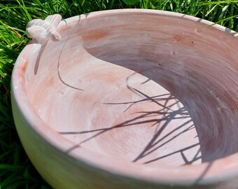 Terracotta Bird Bath Bowl: Enhance Your Garden’s Charm Instantly