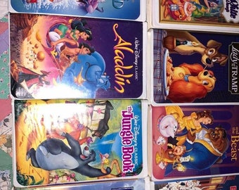 8 Best VHS Disney collection wanted by the Collectors in New York they pick this ones at the Auction in New York.