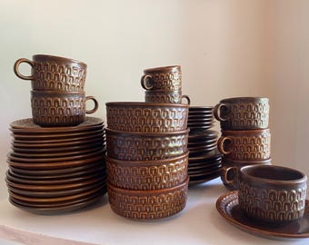Vintage Wedgwood Pennine Dinnerware: Mid-Century Modern Dishes, England