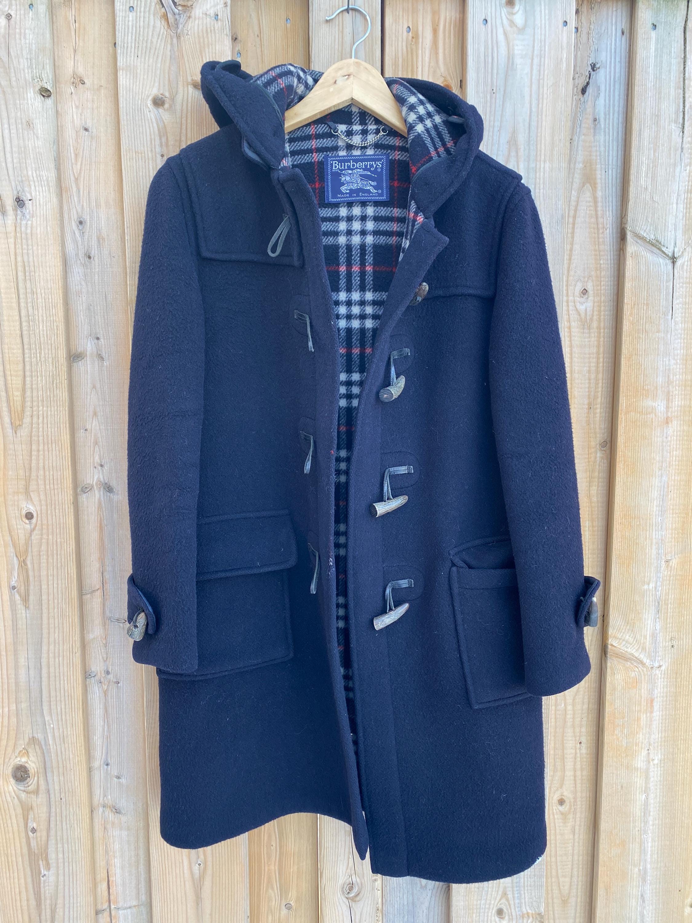 Burberry Duffle Coat - Etsy