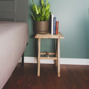 Lobster Trap Nightstand. End Table made from salvaged Prince Edward Island Lobster Traps.