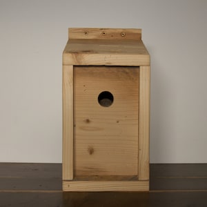 Reclaimed Wood Wren Nesting Box: Eco Friendly Bird House