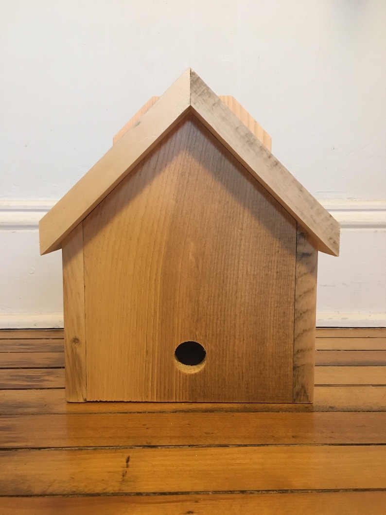 Winter Roosting Box. Reclaimed Wooden Conservation Bird Box. - Etsy