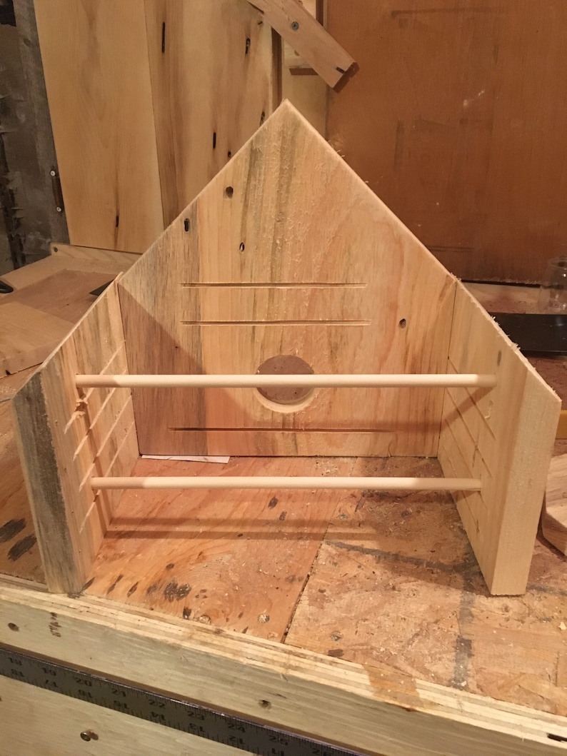 Winter Roosting Box. Reclaimed Wooden Conservation Bird Box. - Etsy