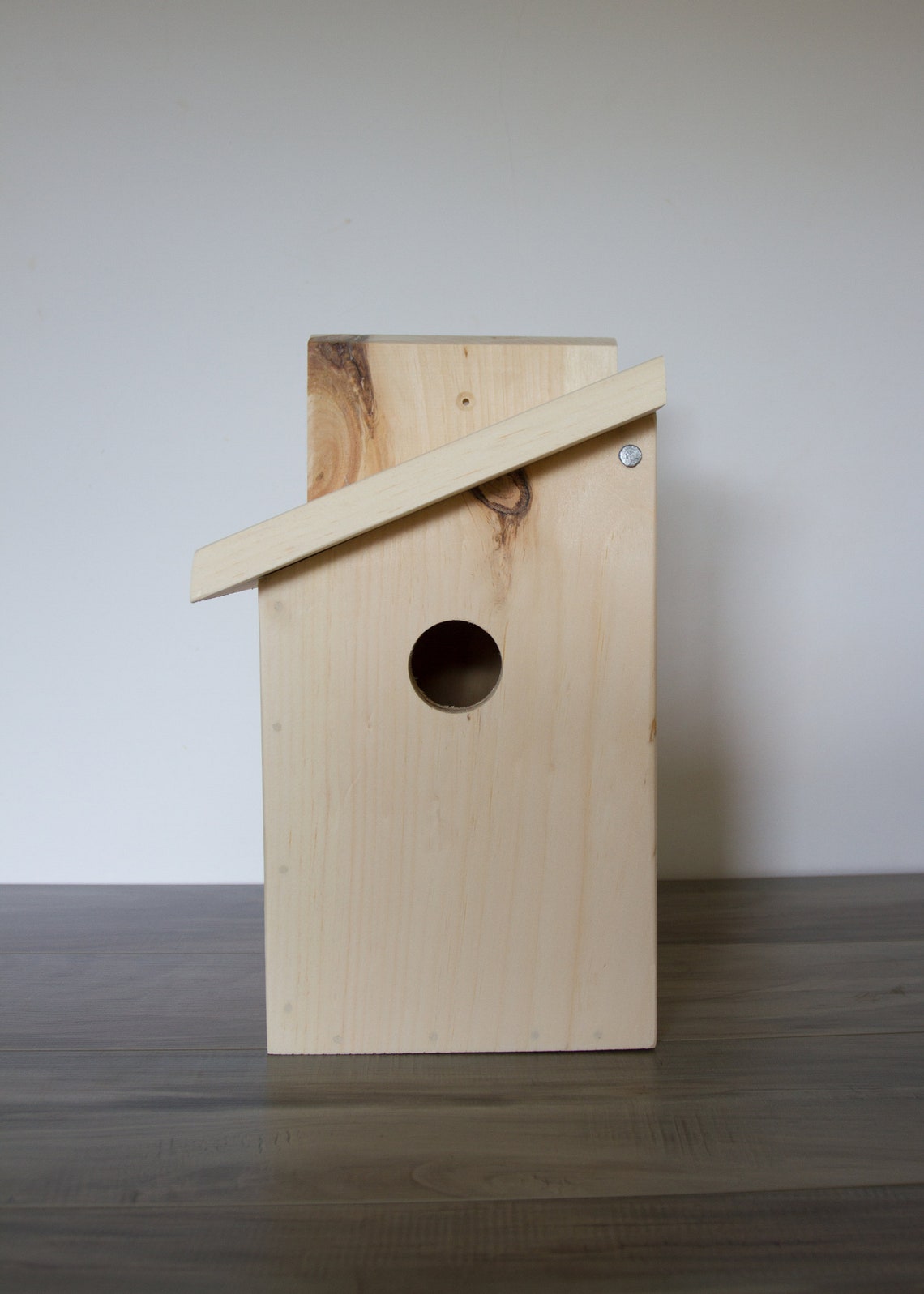 Swallow Nest Box with easy opening side panel. Pine easy Etsy