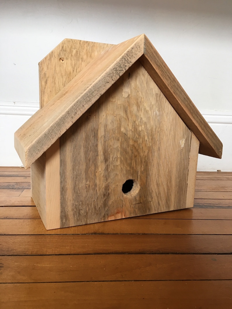 Winter Roosting Box. Reclaimed Wooden Conservation Bird Box. - Etsy