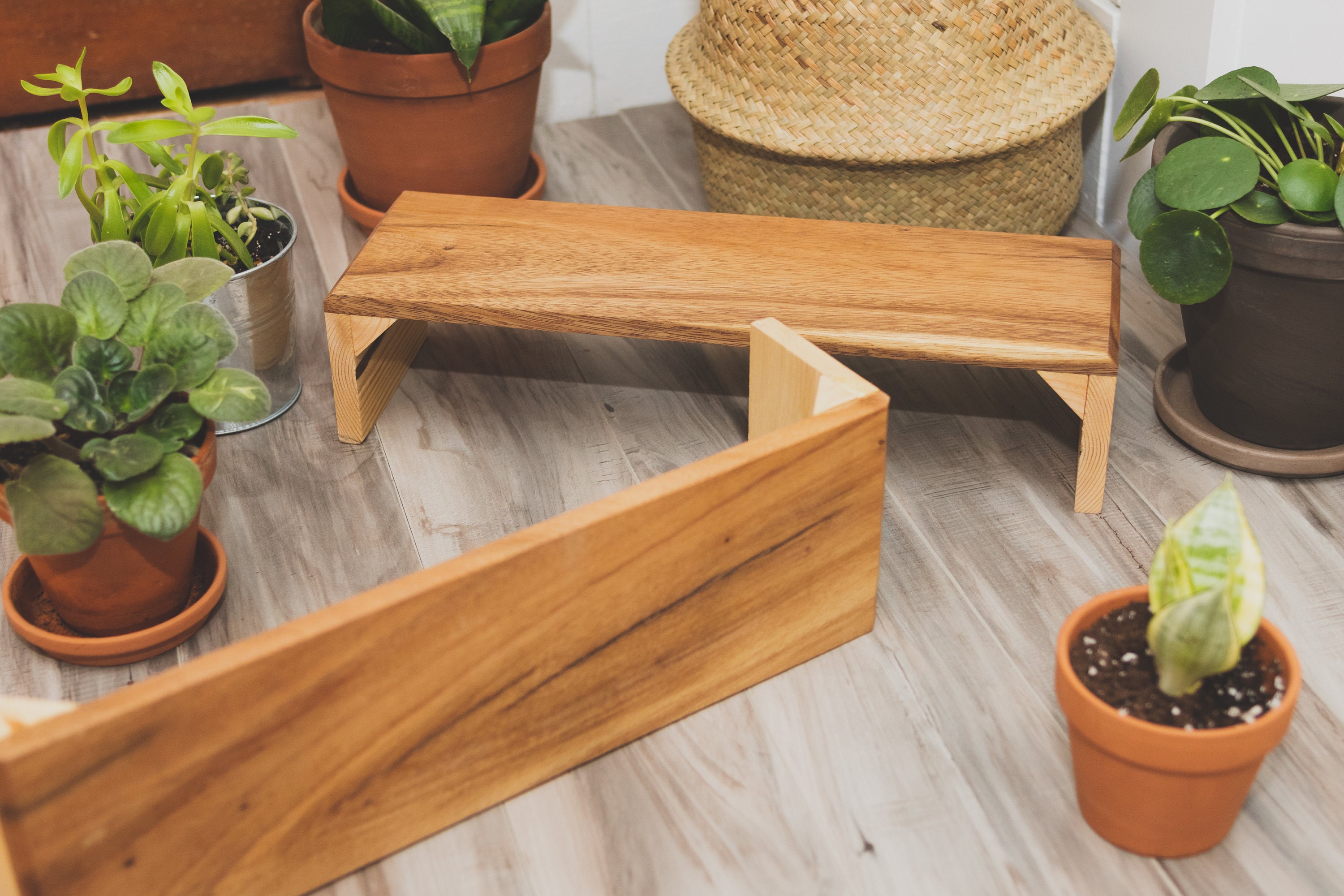 Barnboard window sill plant stand. Reclaimed wooden window Etsy