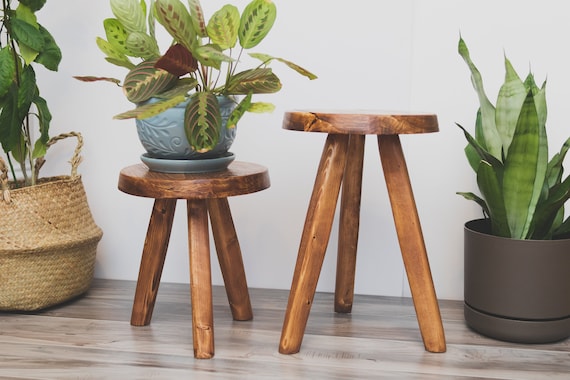 Tripod stool wooden new arrivals