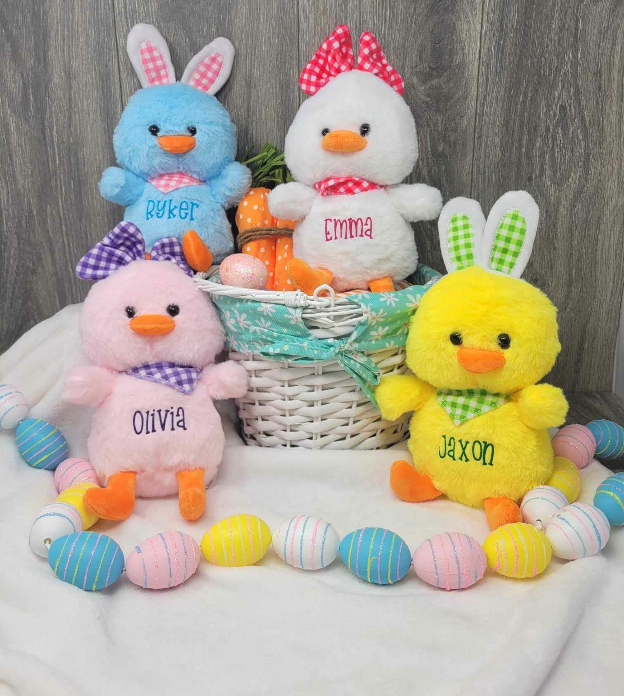 Bunny Duck Plush Etsy