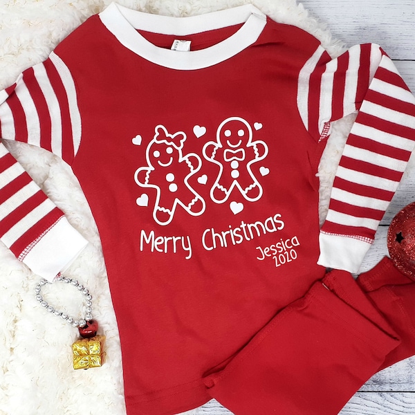 Baby Christmas Pajamas Etsy