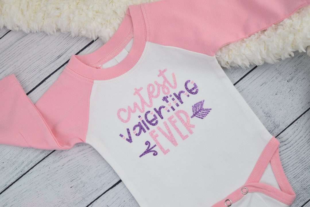 Baby First Valentine Outfit, Baby Girl Valentine, Valentine Gift for