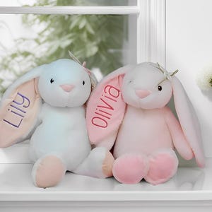 Personalized Flower girl bunny,  Flower girl gift, Flower girl proposal gift, Personalized Stuffed Animal Plush, Girl&#39;s stuffed animal,
