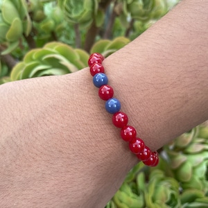 ACE BRACELET // Anime Inspired Bracelet // Adjustable Beaded Bracelet