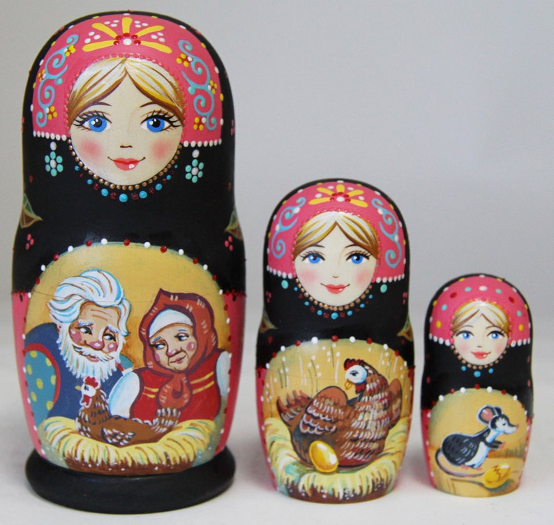 Matryoshka Russische pop Russische nesten poppen Baboesjka Etsy Matryoshka Russische pop Russische nesten poppen Baboesjka Etsy