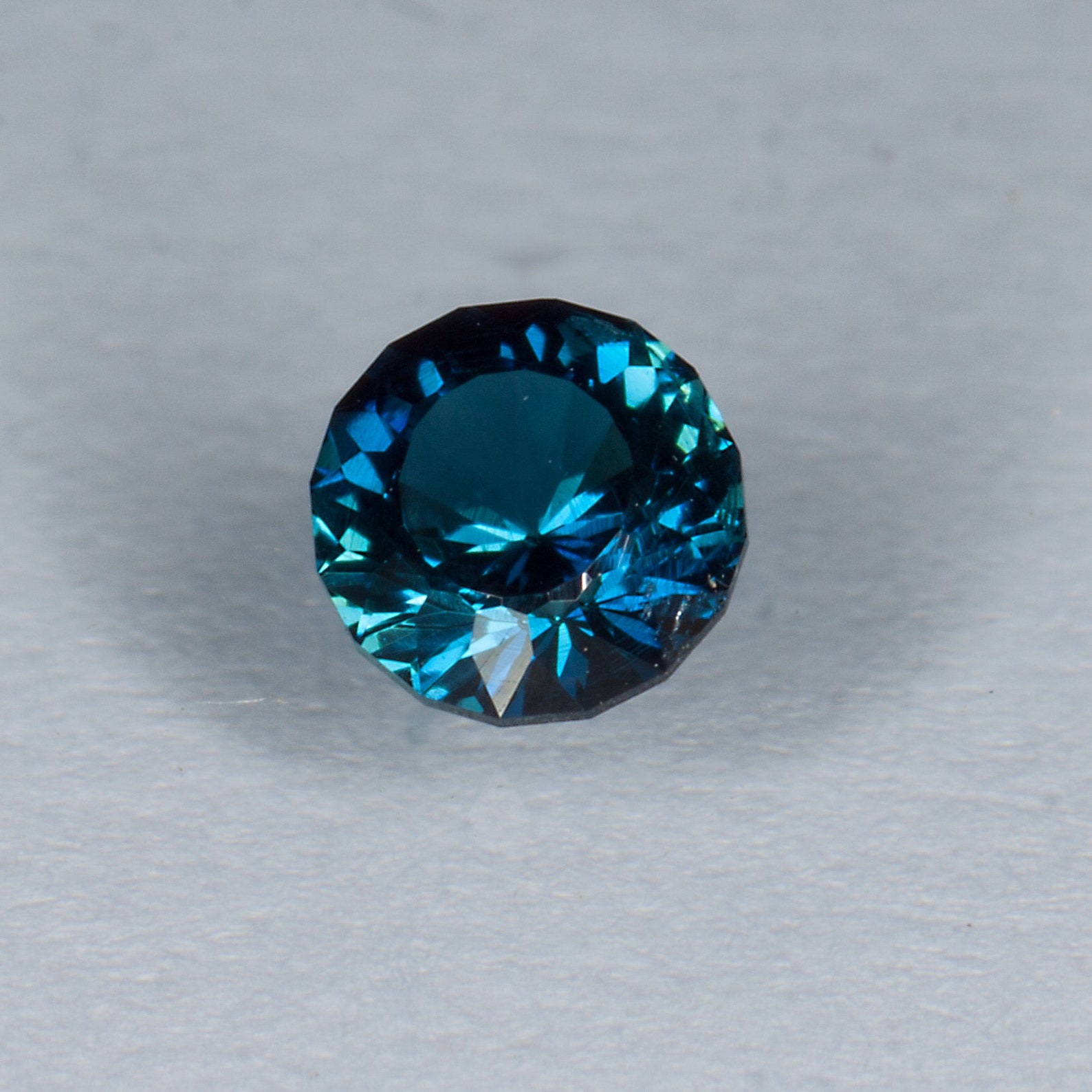 Loose Teal blue tourmaline gemstone jewelry making precision | Etsy