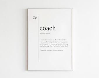 Soccer coach gift, Softball coach gift, Football coach gift, Coach gift volleyball, Cheer coach gift, Baseball coach gifts, Instant Download