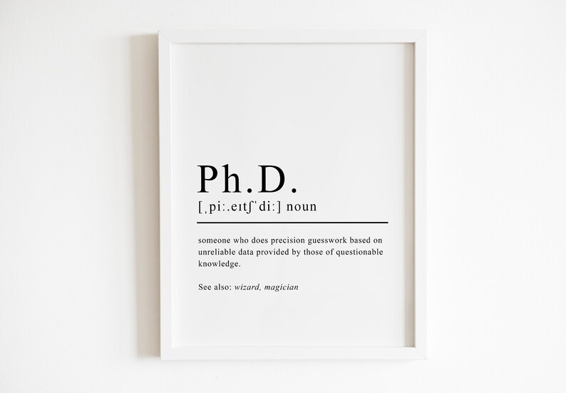 Phd Graduation Gift Phd Gift for Men Phd Psychology Phd Etsy