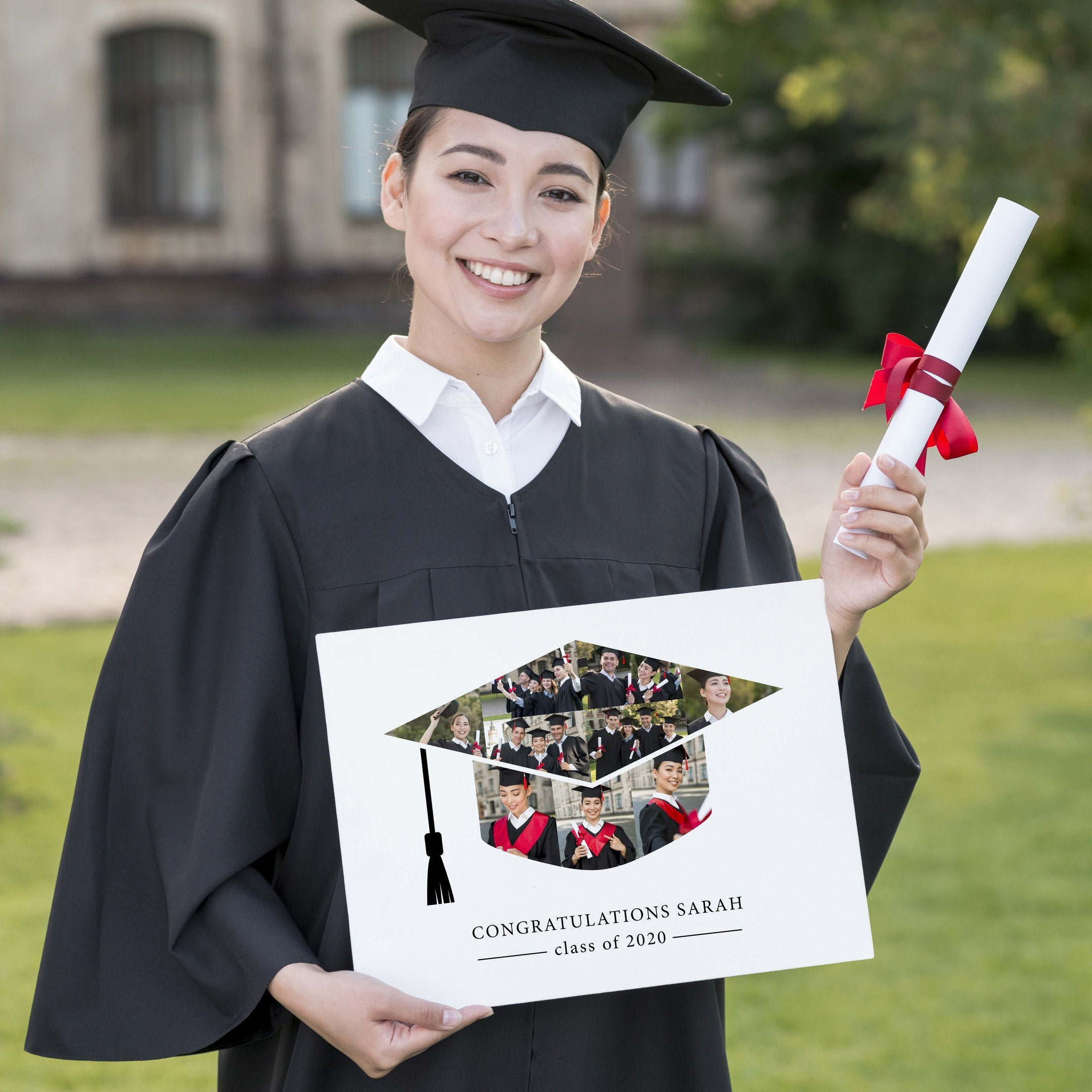 College graduation gift for her photo collage personalized Etsy