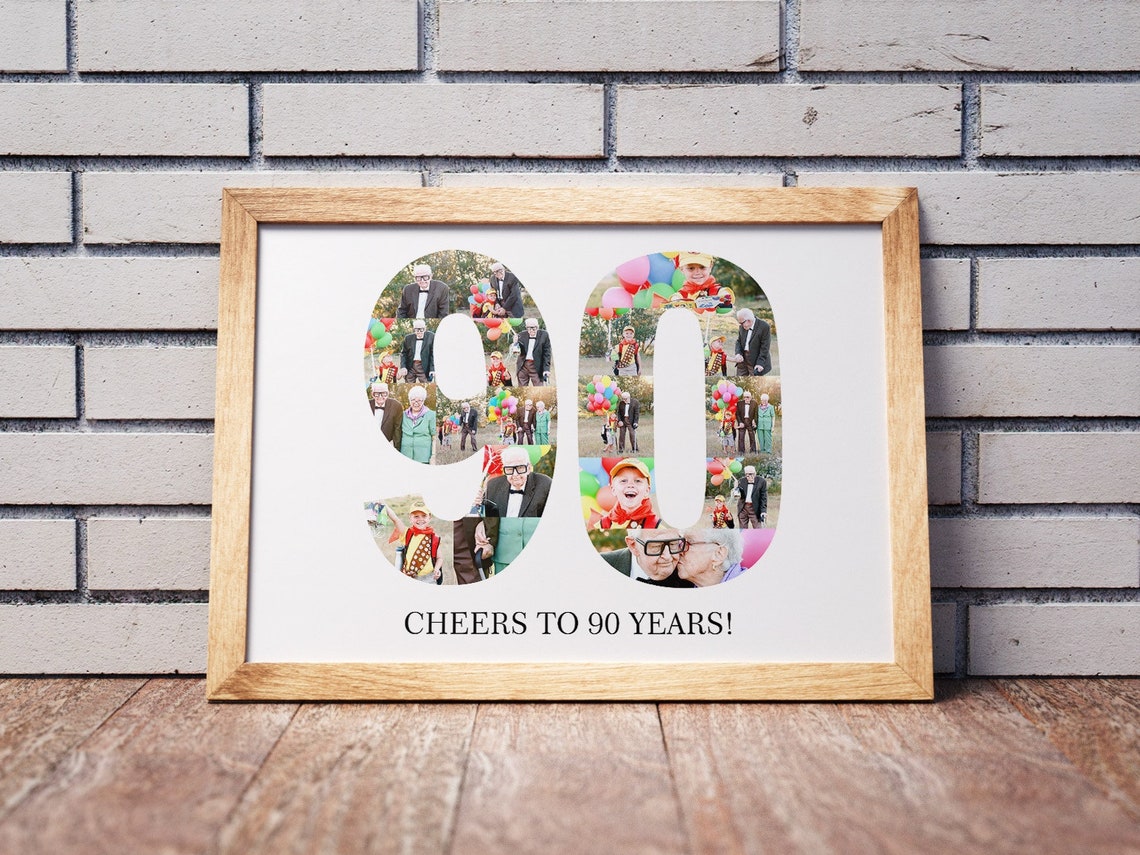 90 cumpleaños / regalo para mujeres / regalos para hombres / Etsy