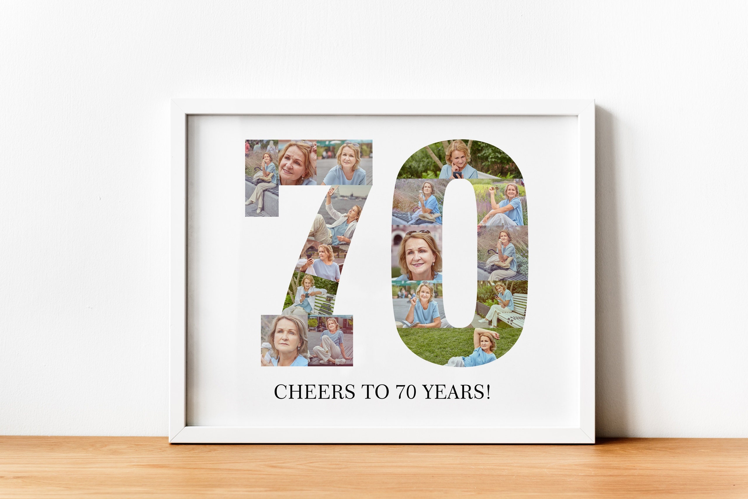 70th birthday gifts for women gifts for men photo | Etsy