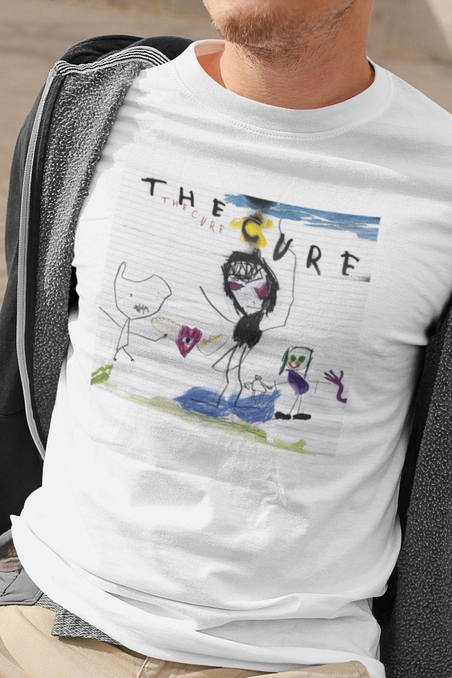 The Cure rare band merch t shirt poster / Indie clothing Etsy