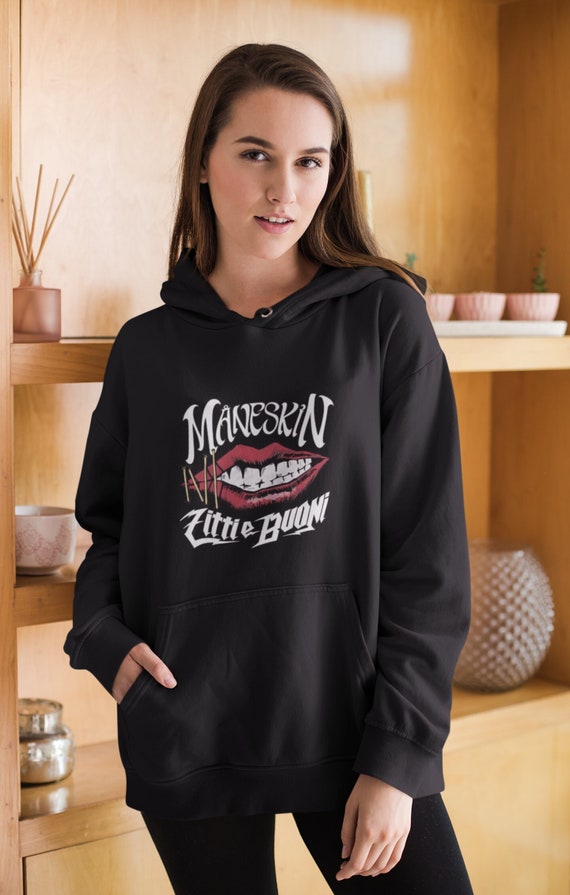 Maneskin Merch Album Art Band Hoodie 