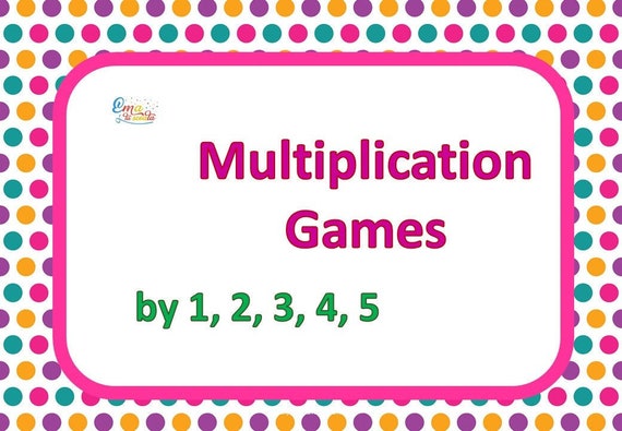 multiplication worksheets printable games for multiplication etsy