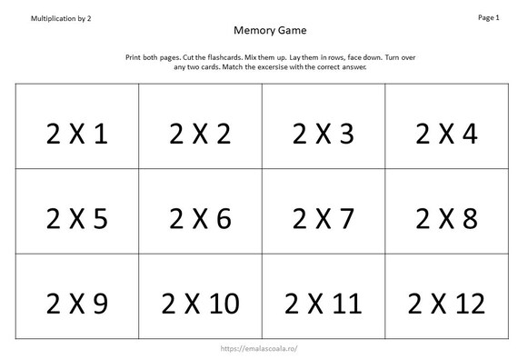 multiplication worksheets printable games for multiplication etsy