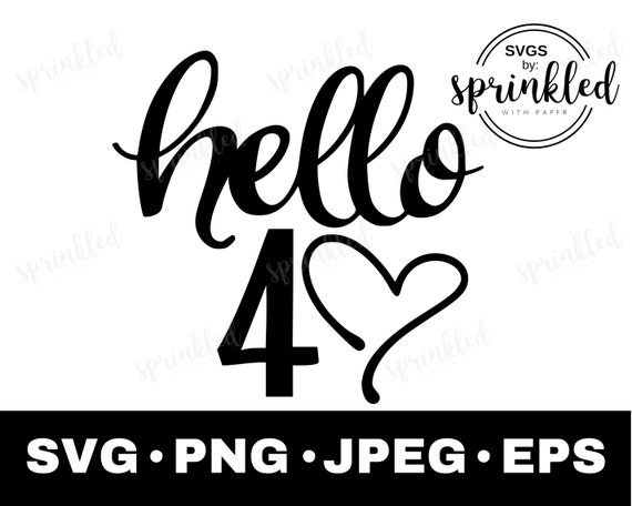 Download Hello 40 Svg 40th Birthday Svg 40th Svg Commercial Use Etsy