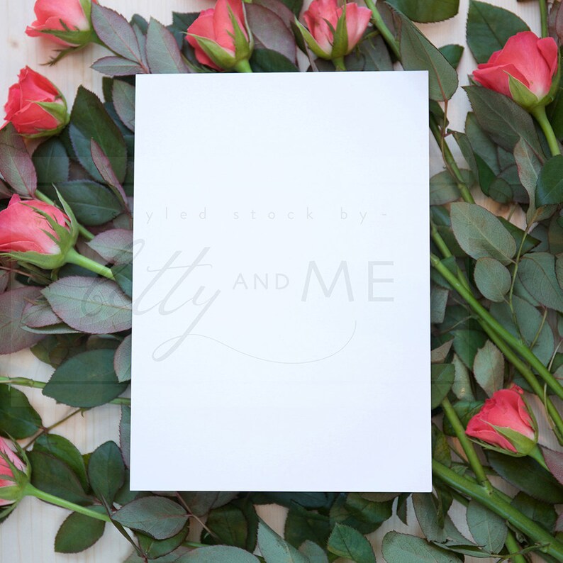 Download Four A5 Card Mock Ups 4 x Styled Invitation mockups Styled | Etsy